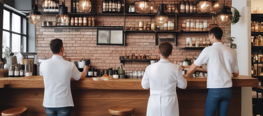 a neon sign that says liquors groceries deli