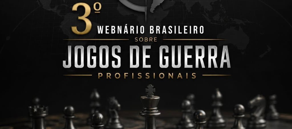 Webinário Jogos de Guerra Proffissionais