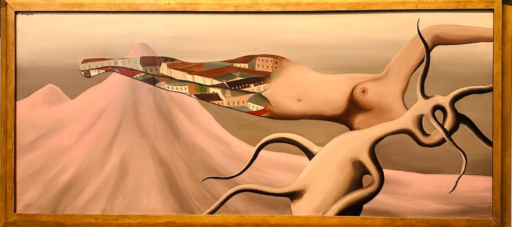 Great Journeys, 1926 oil on canvas ©16mag