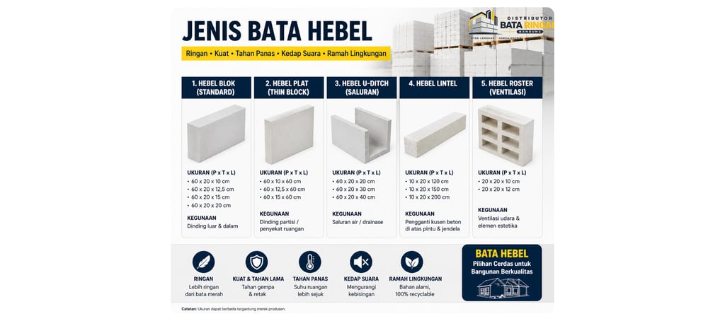 Distributor Bata Ringan Bandung
