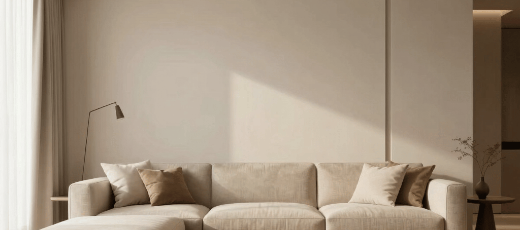 salon minimaliste moderne, décoration intérieure épurée, maison contemporaine minimaliste