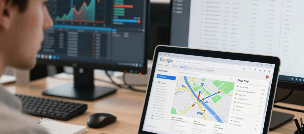 référencement local entreprise, visibilité Google Maps, entrepreneur SEO local