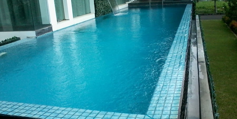 kolam renang overflow buatan dayanapool