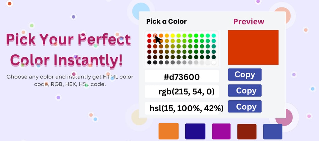 Color Picker – Best Free Online Color Tool