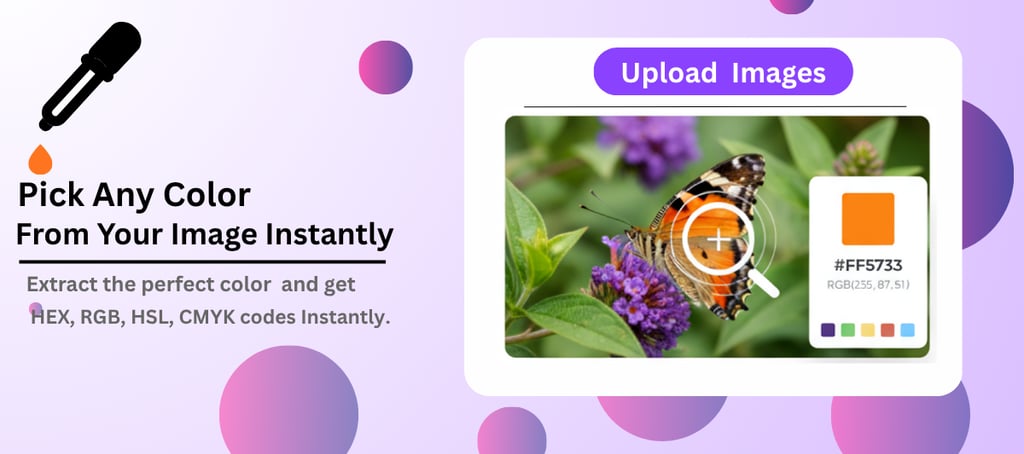 Color Picker from Image – Extract HEX and RGB Color Codes
