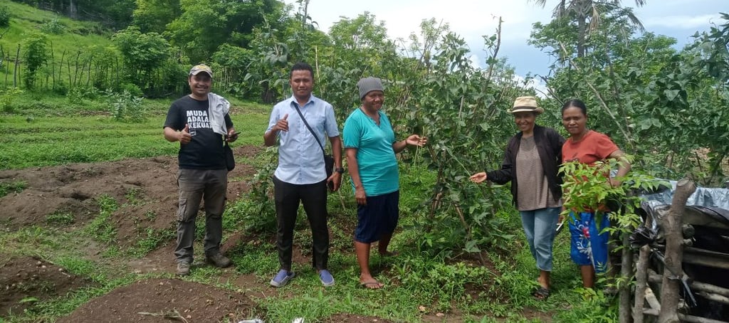 Anggota Lumbung Air Cirma, Tanah Merah, Kabupaten Kupang