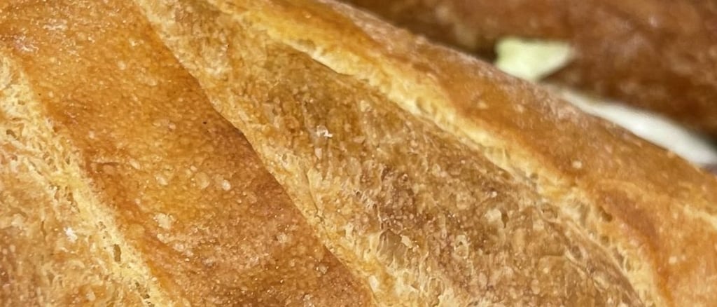 artisanal bread baked fresh daily