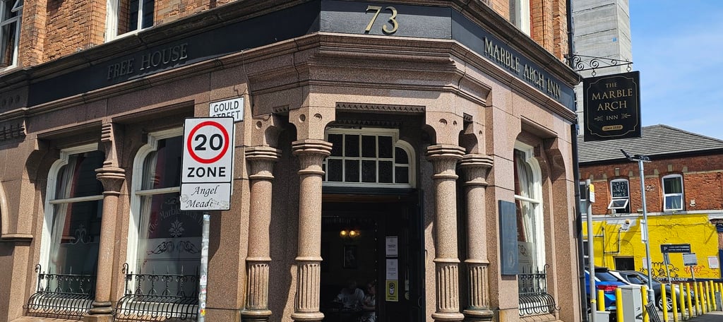 outside the marble arch pub manchester