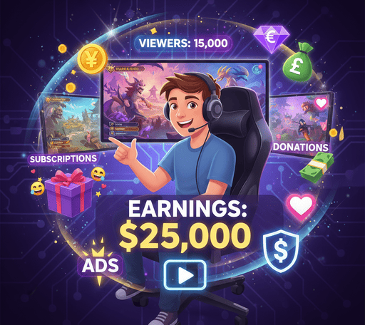 advertisement revenue on twitch