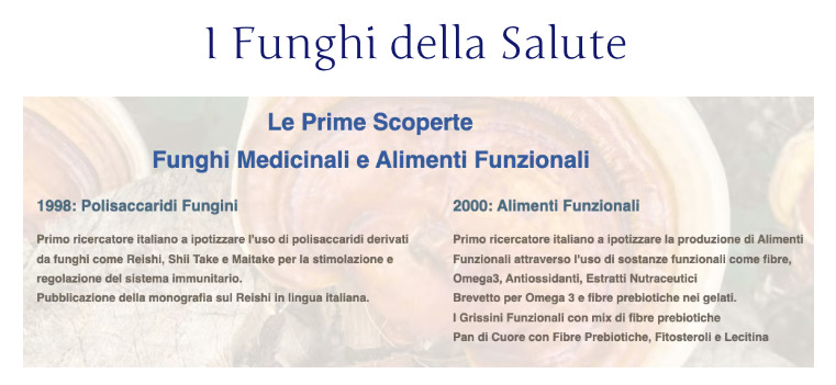 I Funghi della Salute