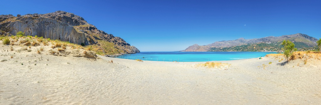retreats in crete, beautiful beach, paligremnos beach plakias