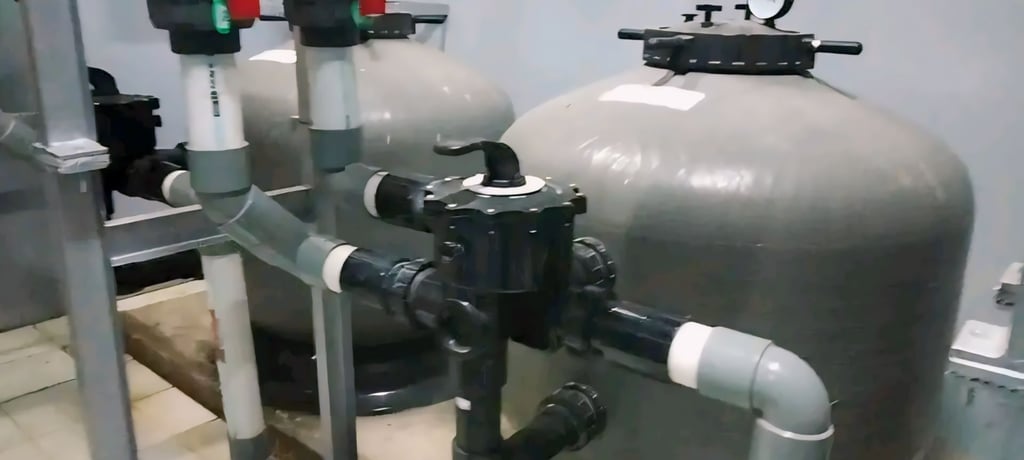 instalasi kolam renang yang efesien dan fungsional dari dayanapool