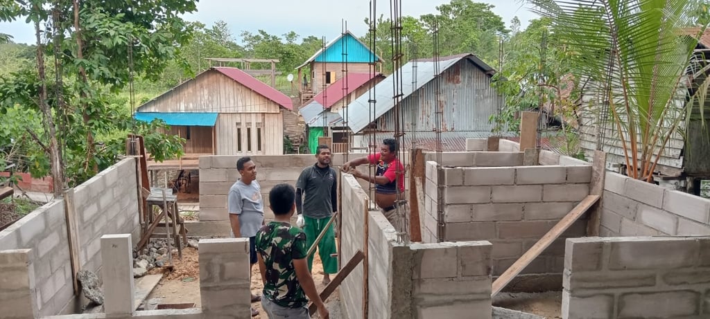 Tual Kebut Bangun RTLH