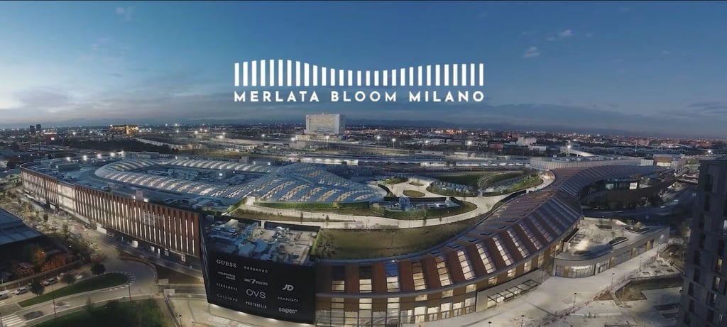 Veduta panoramica di Merlata Bloom Milano sede del nuovo store Panfuwa