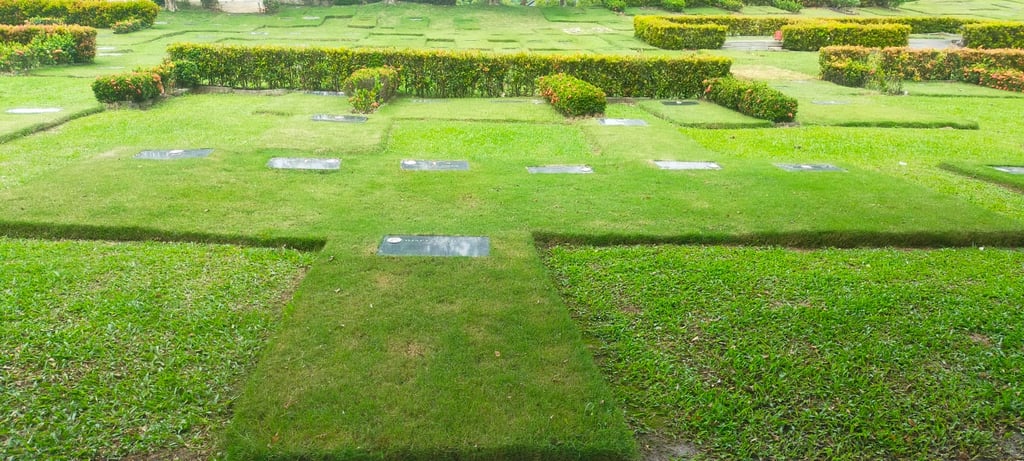 single burial San Diego Hills unit sederhana indah dan terkenang