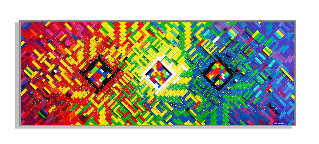 LA TRIADA | Obra de Arte Contemporáneo Neo-Crotálico del artista mexicano Javier Lopez Pastrana