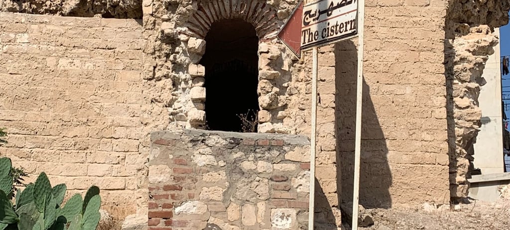 cisterna, Catacumbas de Kom El Shoqafa