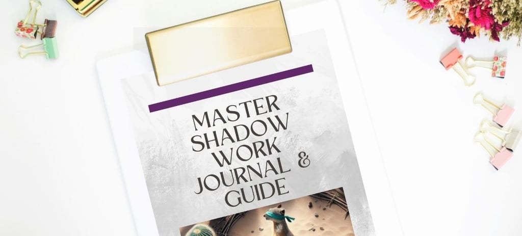 shadow work journal PDF guide for inner healing