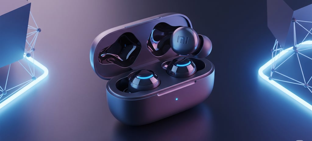 um par de fones de ouvido com um fone de ouvido Bluetooth