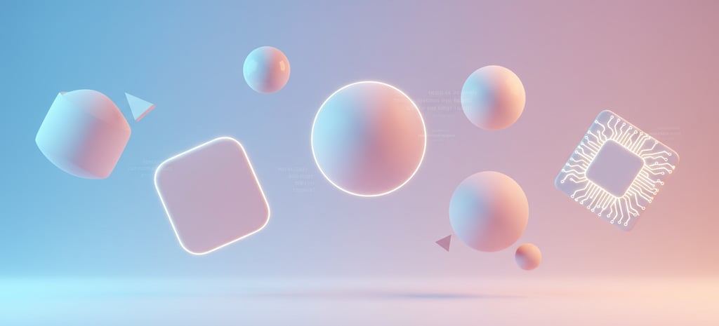 a group of different shapes and shapes of shapes