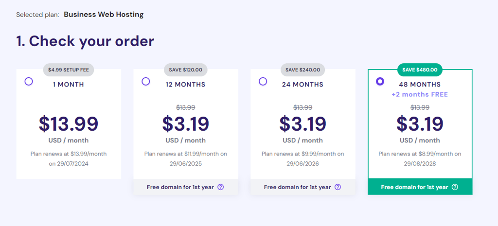 Create your website