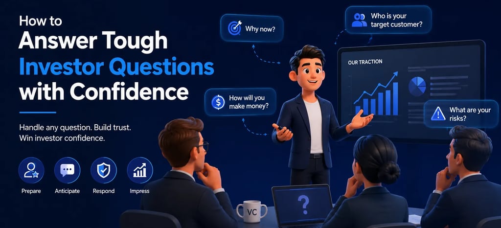 How to Answer Tough Investor Questions with Confidence
