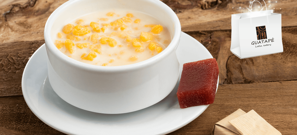 Comida Colombiana Mazamorra Paisa