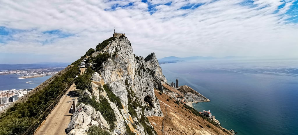 Gibraltar rock viewpoint