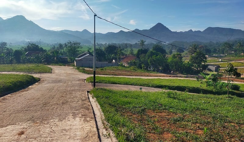 sawah produktif shm nuansa alam golden view