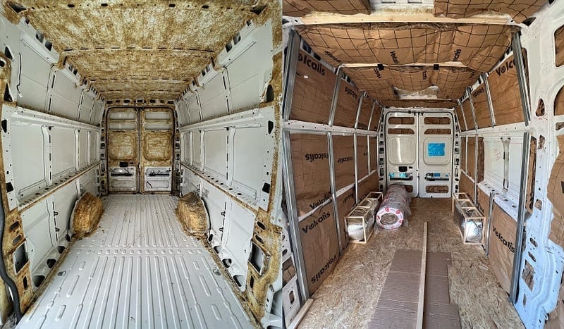 motorhome build, van conversion, camper van renovation