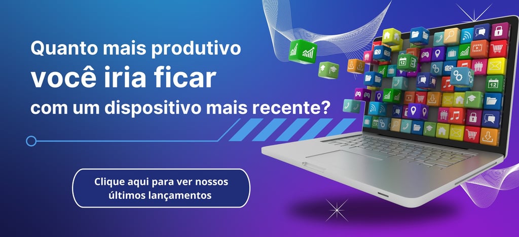 Ideias de banners para dispositivos - produtividade