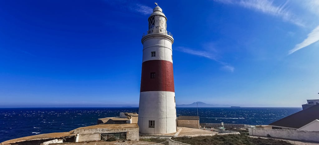Gibraltar lighthouse Europe point