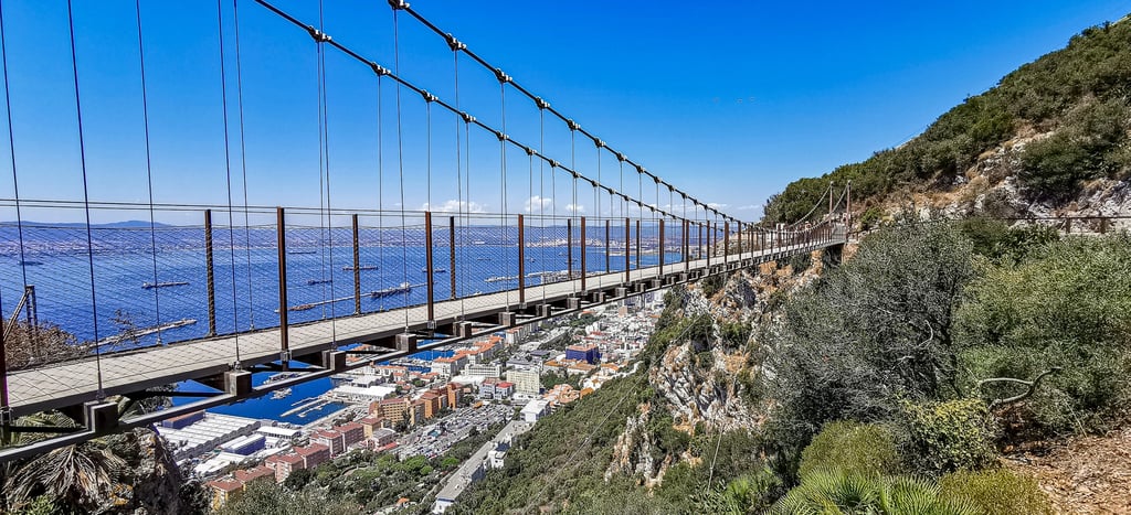 Gibraltar Windsor Suspension Bridge