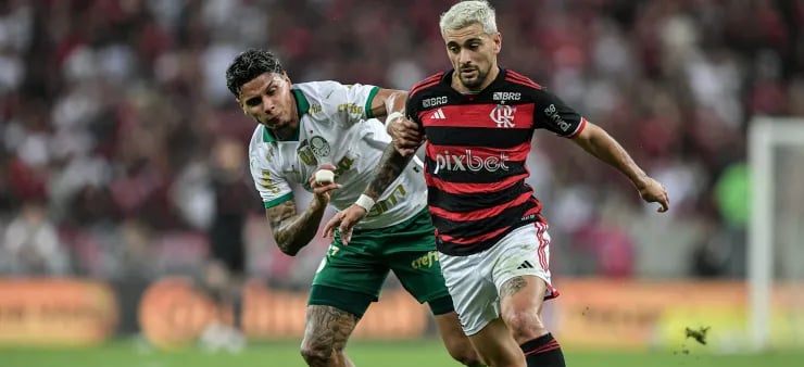 Arrascaeta e Richard Rios pelo Brasileirão 2024