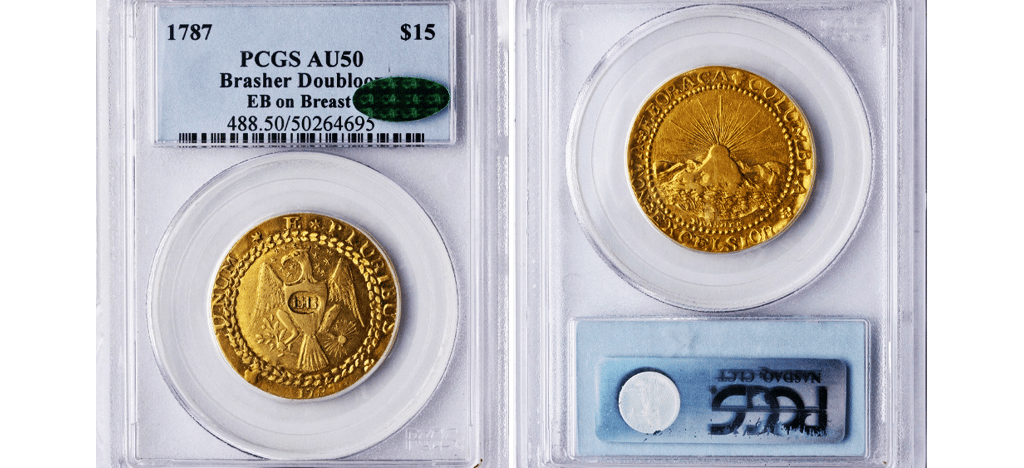 1787 Brasher Doubloon