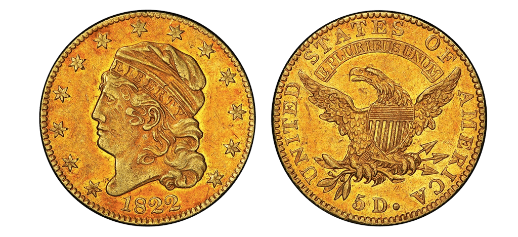 1822 Half Eagle