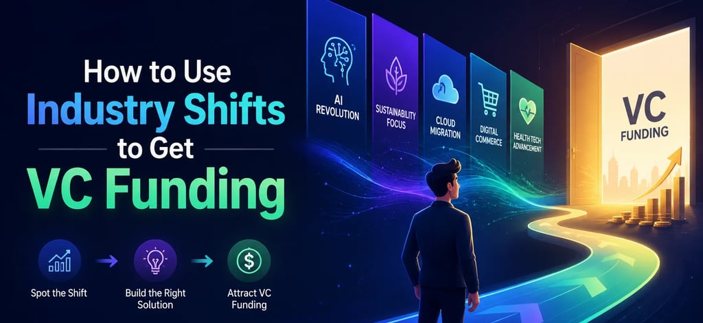 How to Use Industry Shifts to Get VC Funding