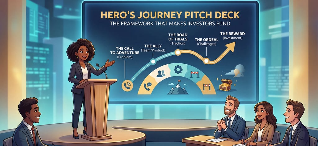 Hero's Journey Pitch Deck: The Framework That Makes Investors Fund