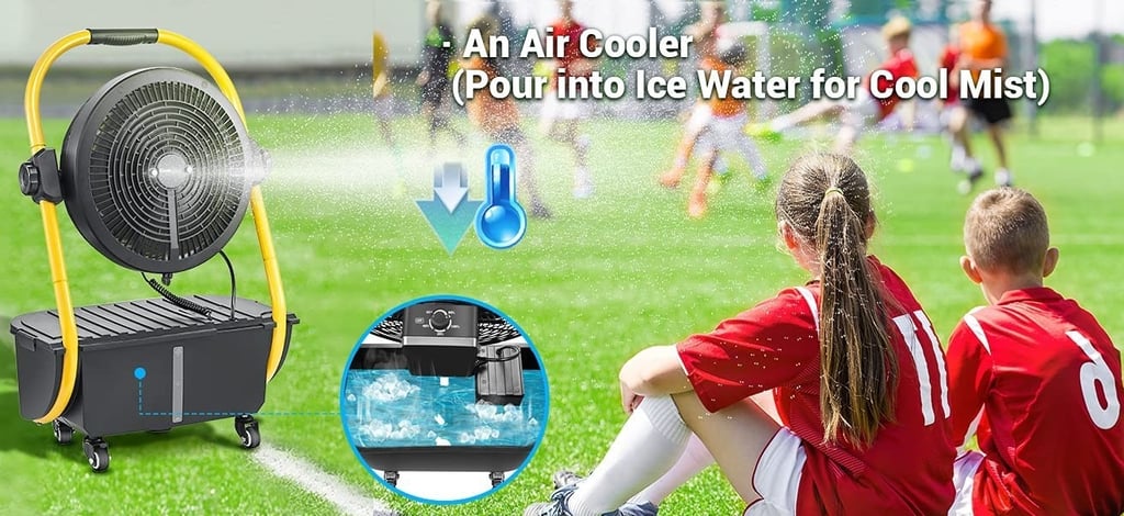 Mist Fan. Bookings 832-216-8423