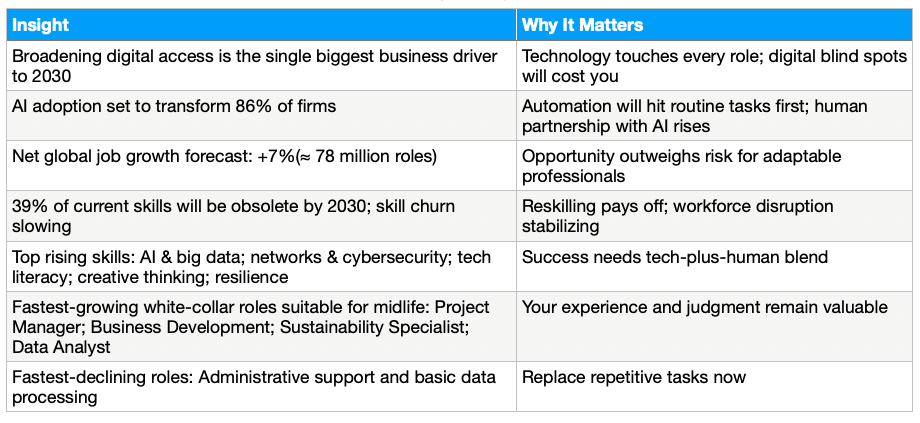 Future of Jobs Report 2025 Insights