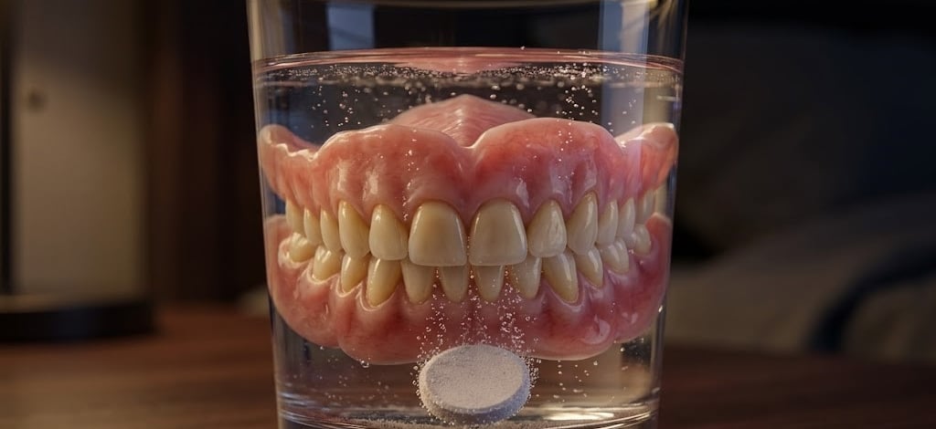 Dentiera nel bicchiere per la disifenzione durante la notte: Brescia
