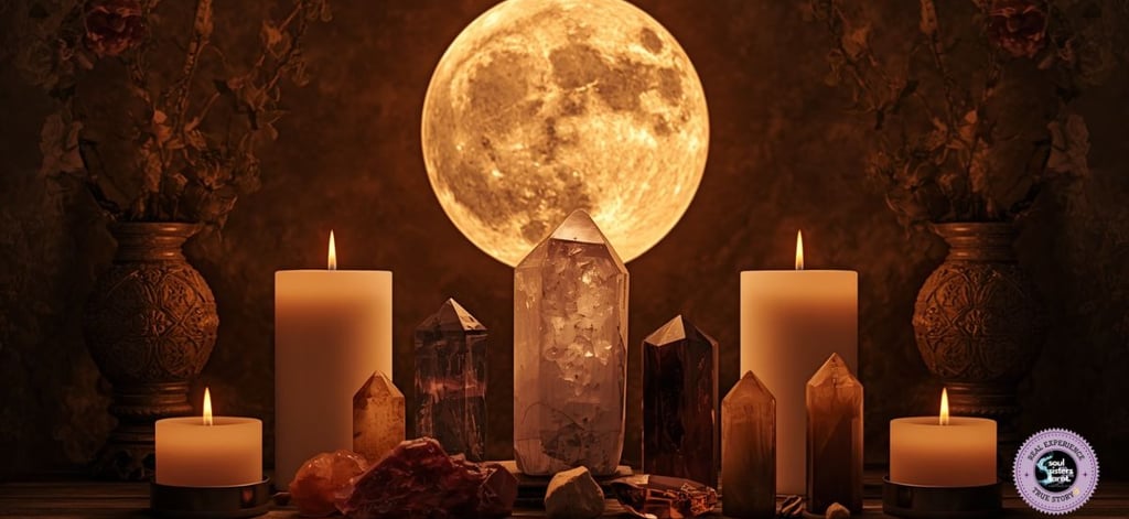 Buck Moon Crystals Soul Sisters Tarot