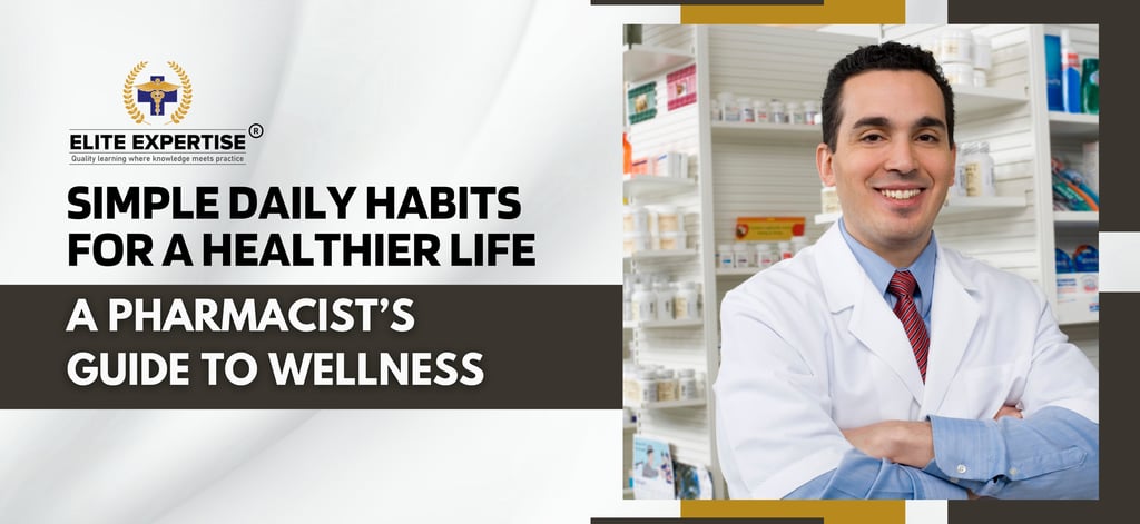 Simple daily habits for a healthier life