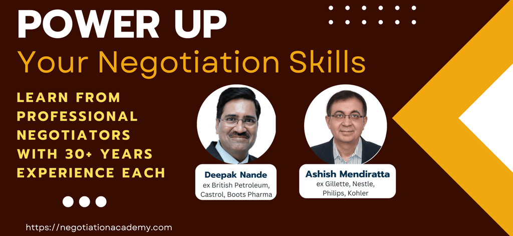 Power up your negotiation skills