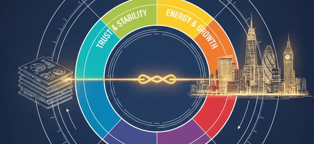 Strategic color theory and visual branding guide for venture capital pitch decks.