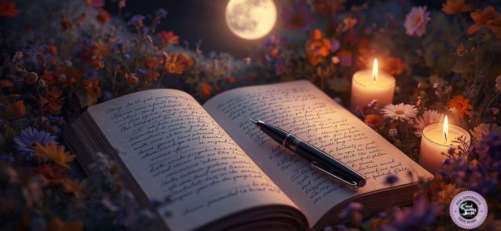 Lillekuu päevikuküsimused Soul Sisters Tarot