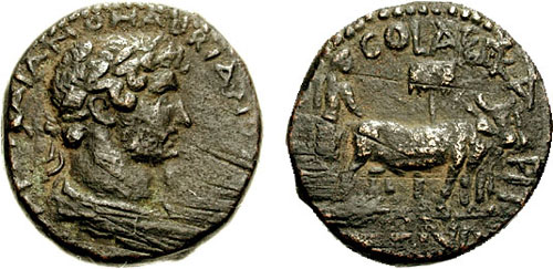 sestercio de Adriani