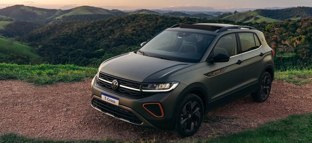 Volkswagen T-Cross Extreme 2025 Foto/Divulgação VW