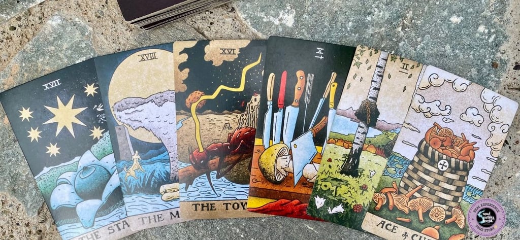 What happens during a tarot reading Soul Sisters Tarot