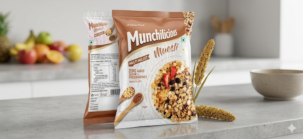 Diet Food Packaging pouches